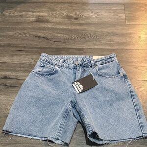 Blue Denim Women's Shorts
